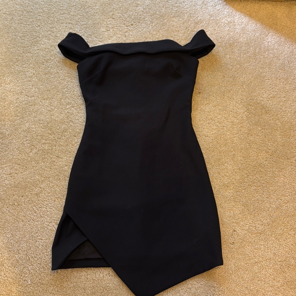 Off shoulder mini dress